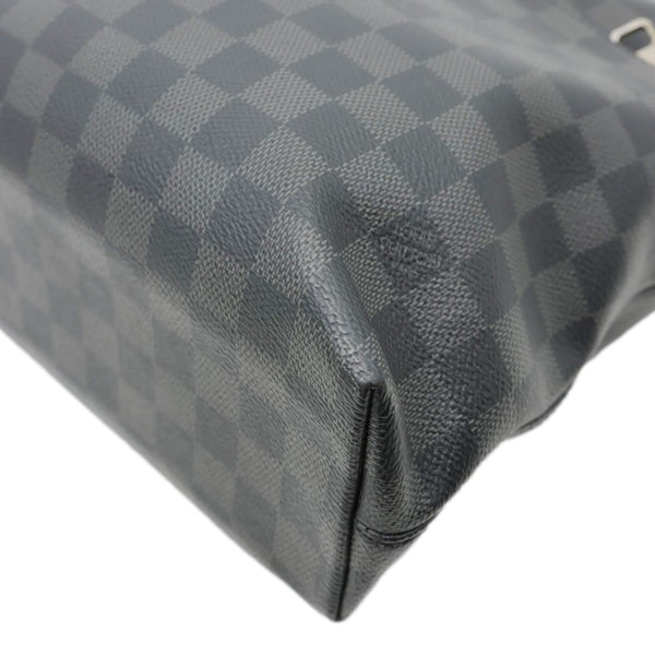 LOUIS VUITTON 7 Days A Week Damier Graphite Crossbody Bag Black