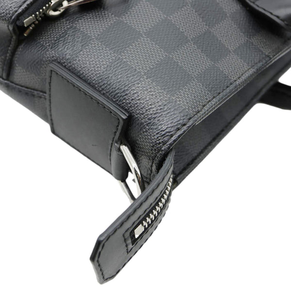 LOUIS VUITTON 7 Days A Week Damier Graphite Crossbody Bag Black
