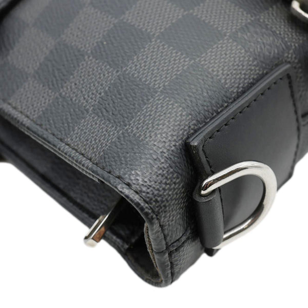 LOUIS VUITTON 7 Days A Week Damier Graphite Crossbody Bag Black