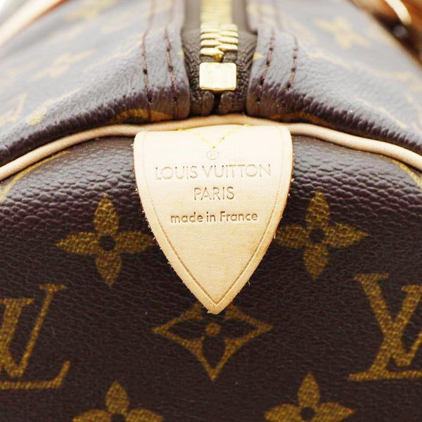 LOUIS VUITTON Keepall 45 Monogram Canvas Travel Bag Brown