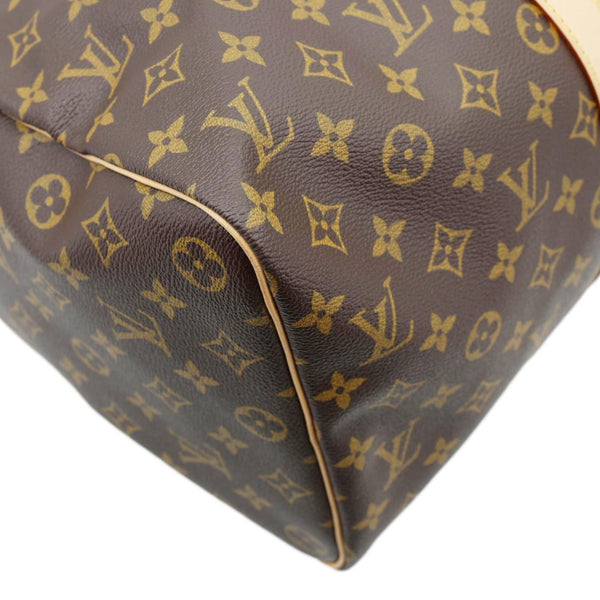 LOUIS VUITTON Keepall 45 Monogram Canvas Travel Bag Brown