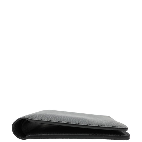 LOUIS VUITTON Amerigo Taiga Leather Wallet Black