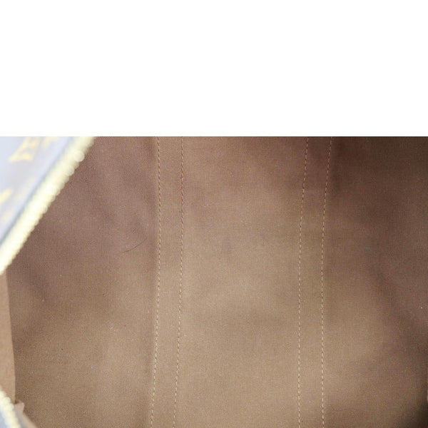LOUIS VUITTON Keepall 45 Monogram Canvas Travel Bag Brown