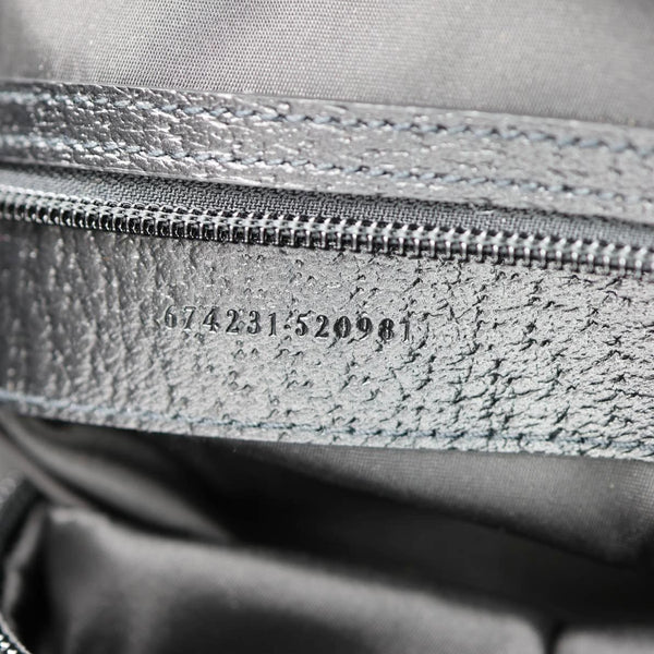 GUCCI Off The Grid Monogram Econyl Nylon Trolley Bag Black 674231