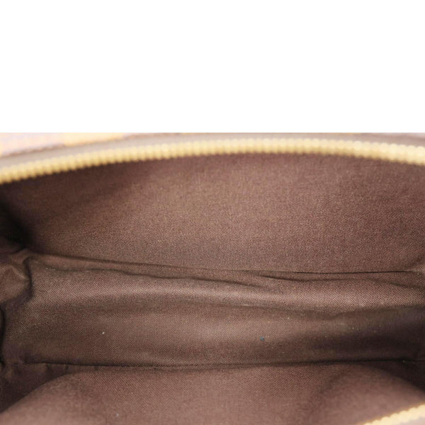 LOUIS VUITTON Naviglio Damier Ebene Messenger Bag Brown