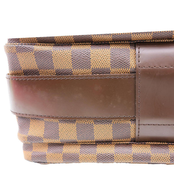 LOUIS VUITTON Naviglio Damier Ebene Messenger Bag Brown