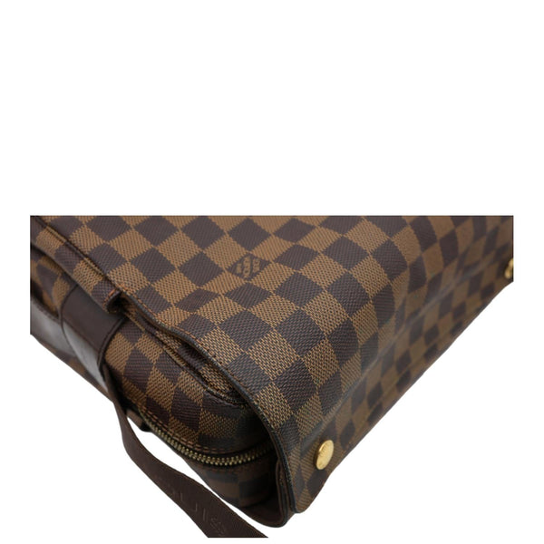 LOUIS VUITTON Naviglio Damier Ebene Messenger Bag Brown