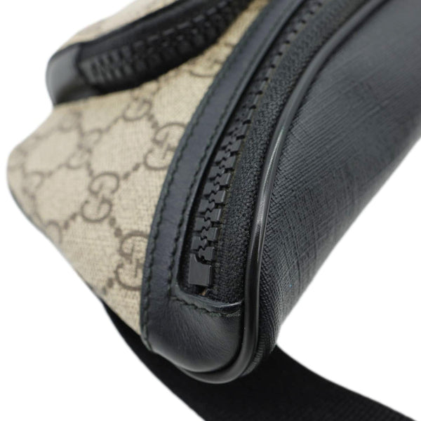 GUCCI GG Supreme Canvas Belt Bag Black 450946