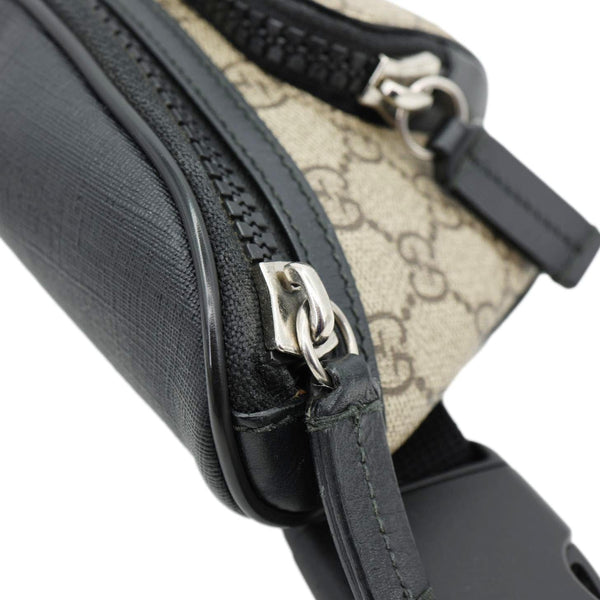 GUCCI GG Supreme Canvas Belt Bag Black 450946