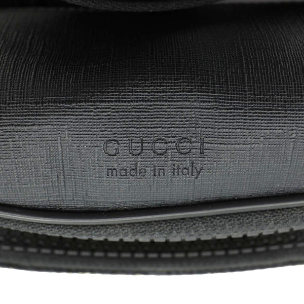 GUCCI GG Supreme Canvas Belt Bag Black 450946