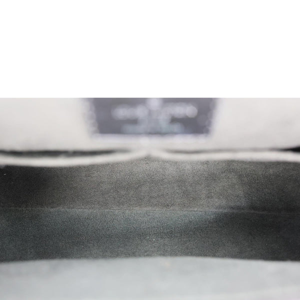 LOUIS VUITTON Cluny BB Epi Leather Top Handle Crossbody Bag Blue