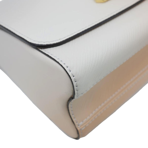 LOUIS VUITTON Twist MM Gradient Epi Leather Crossbody Bag Brume