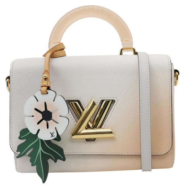 LOUIS VUITTON Twist MM Gradient Epi Leather Crossbody Bag Brume