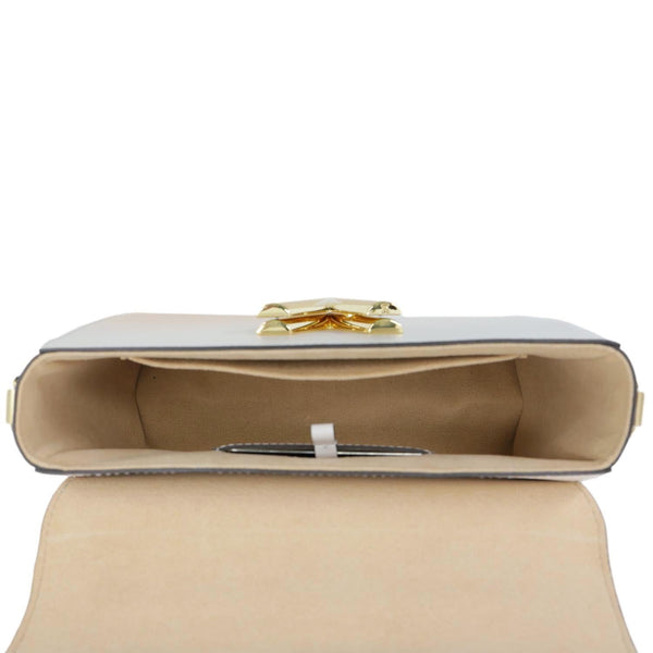 LOUIS VUITTON Twist MM Gradient Epi Leather Crossbody Bag Brume