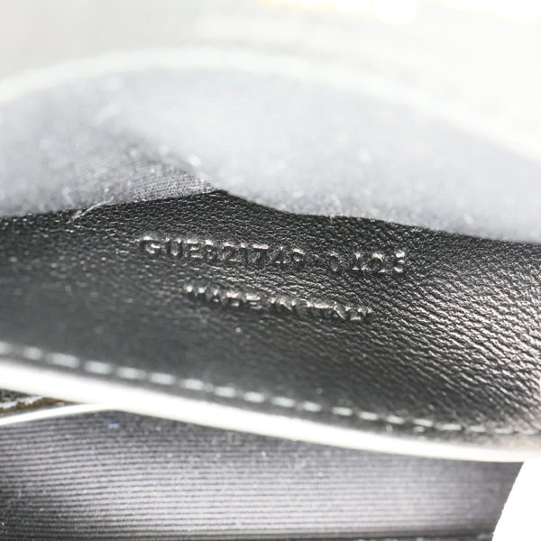 YVES SAINT LAURENT Loulou Mini Chevron Lambskin Leather Crossbody Bag Black