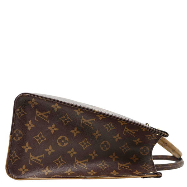 LOUIS VUITTON Onthego MM Giant Monogram Reverse Canvas Tote Bag Brown