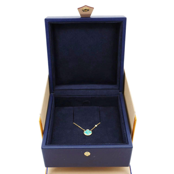 LOUIS VUITTON Color Blossom BB Gold Sun Pendant Amazonite and Diamond