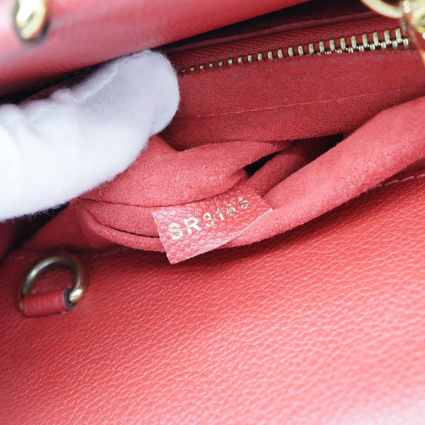 LOUIS VUITTON Venus Monogram Canvas 2way Shoulder Bag Cherry