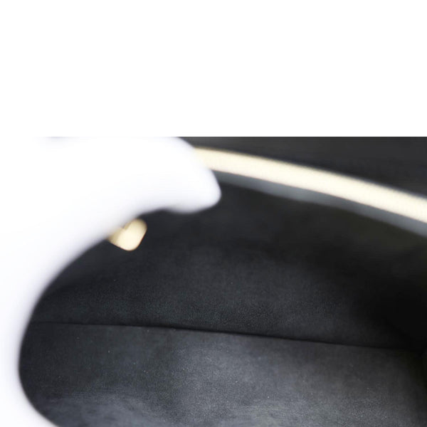 LOUIS VUITTON Very One Handle Monogram Leather Shoulder Bag Black