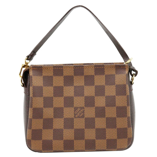 LOUIS VUITTON Trousse Makeup Damier Ebene Pochette Clutch Brown