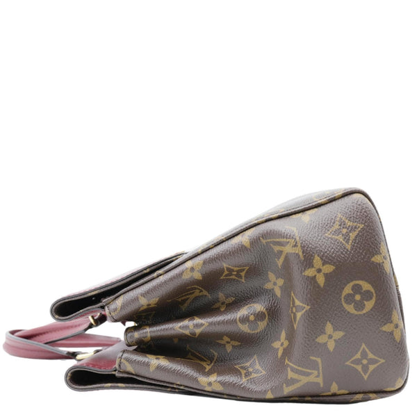 LOUIS VUITTON Venus Monogram Canvas 2way Shoulder Bag Maroon