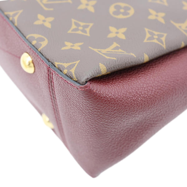 LOUIS VUITTON Surene MM Monogram Canvas Shoulder Bag Bordeaux