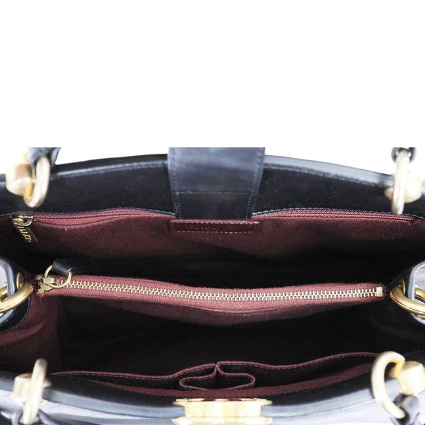 CHANEL Chic Affinity CC Quilted Leather Tote Shoulder Bag Black