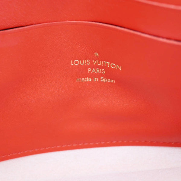 LOUIS VUITTON Blooming Flowers Pochette Monogram Canvas Chain Crossbody Bag Brown