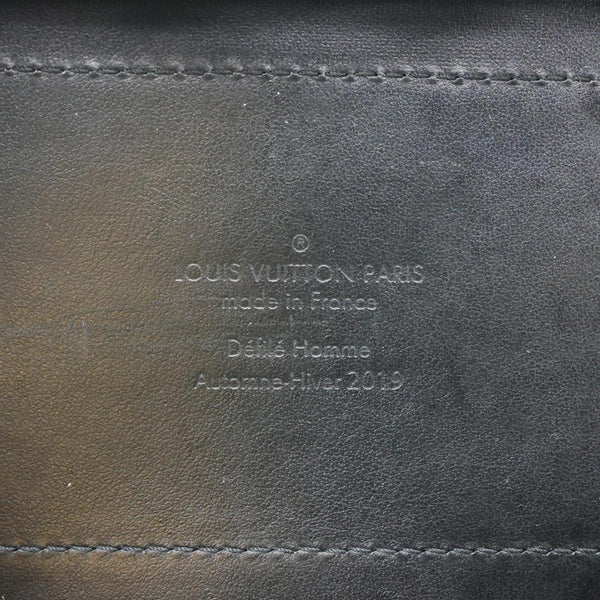 LOUIS VUITTON Soft Trunk Monogram Mesh Crossbody Bag Black