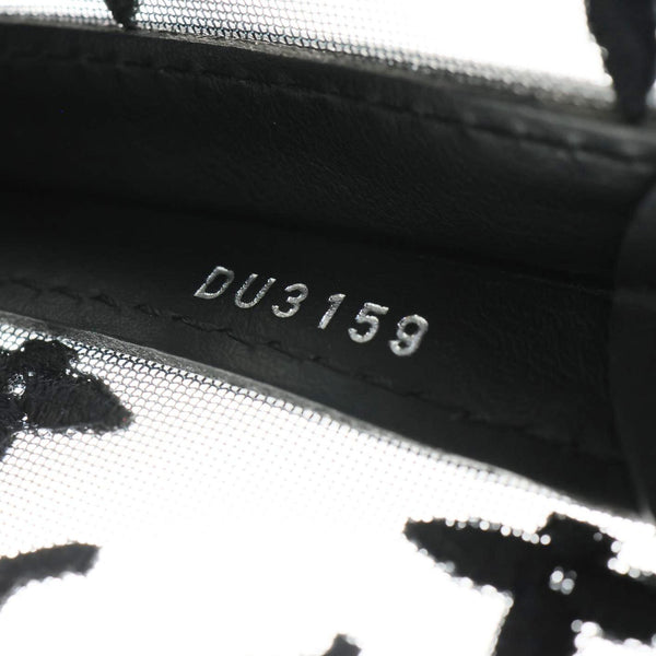 LOUIS VUITTON Soft Trunk Monogram Mesh Crossbody Bag Black