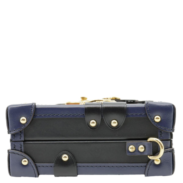 LOUIS VUITTON Petite Malle Malletage Print Monogram Canvas Shoulder Bag Multicolor