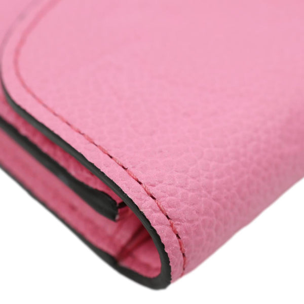 LOUIS VUITTON Rosalie Monogram Empriente Leather Coin Purse Pink