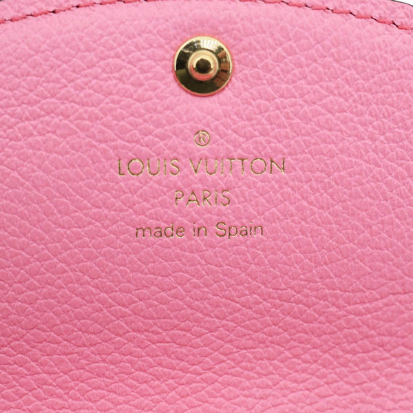 LOUIS VUITTON Rosalie Monogram Empriente Leather Coin Purse Pink