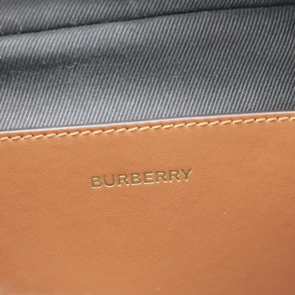 BURBERRY Sonny E-Canvas Icon Stripe Bumbag Beige