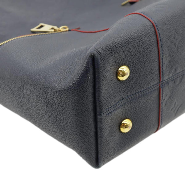 LOUIS VUITTON Melie Empreinte Leather Hobo Shoulder Bag Marine Rouge