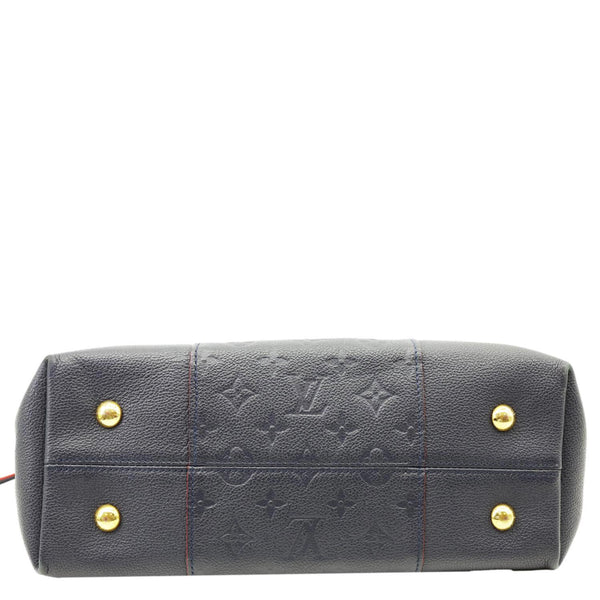 LOUIS VUITTON Melie Empreinte Leather Hobo Shoulder Bag Marine Rouge