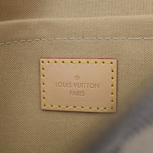 LOUIS VUITTON Favorite MM Damier Azur Crossbody Bag White