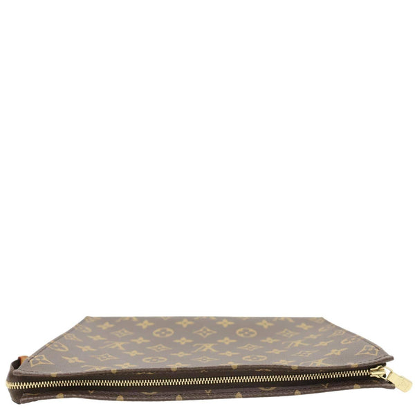 LOUIS VUITTON Toiletry Pouch 26 Monogram Canvas Clutch Brown
