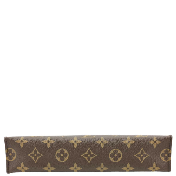 LOUIS VUITTON Toiletry Pouch 26 Monogram Canvas Clutch Brown