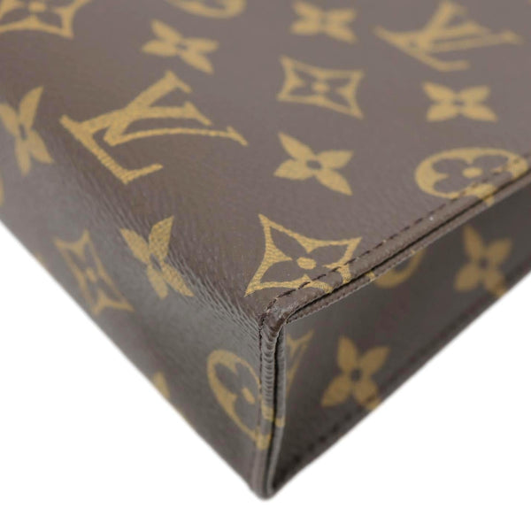 LOUIS VUITTON Toiletry Pouch 26 Monogram Canvas Clutch Brown