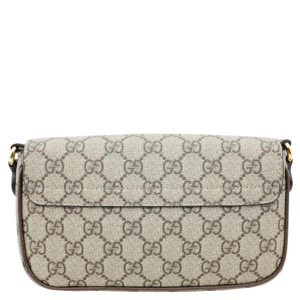 GUCCI Ophidia Pochette GG Supreme Canvas Shoulder Bag Beige 764961