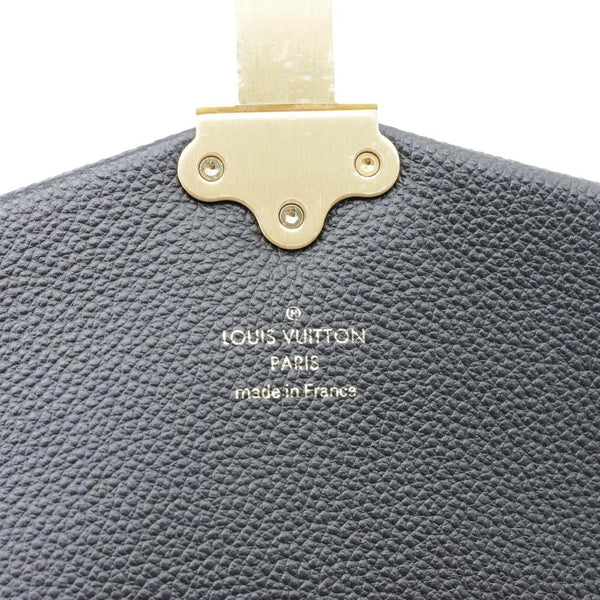 Louis Vuitton Clapton Damier Ebene Shoulder Bag Black