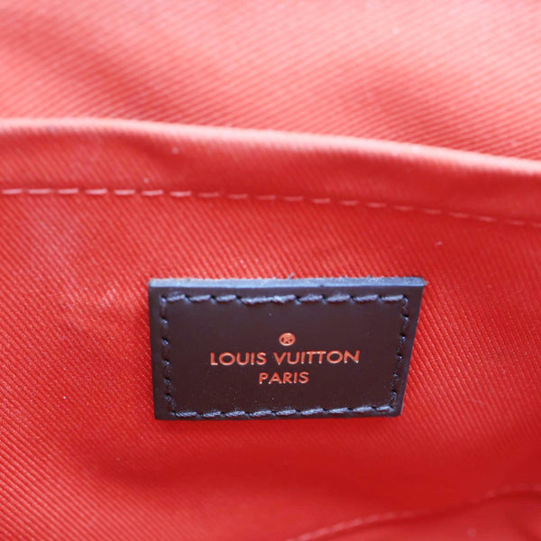 LOUIS VUITTON Croisette Damier Ebene Crossbody Bag Brown
