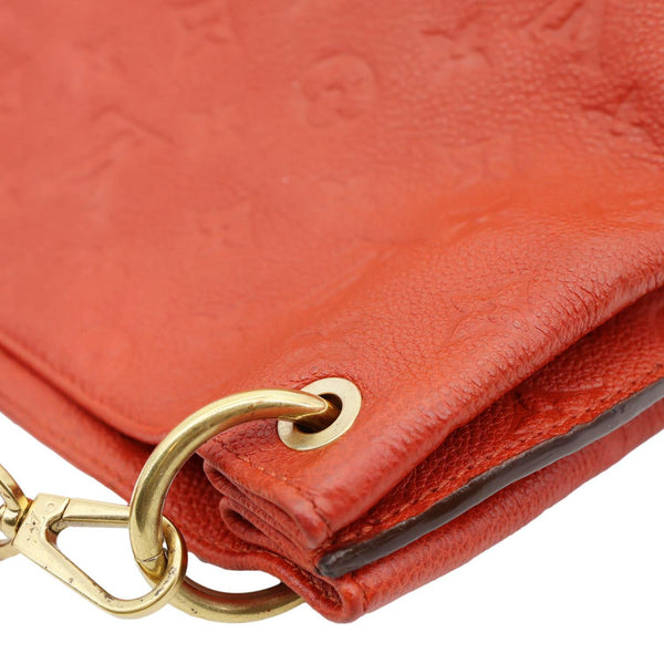 LOUIS VUITTON Metis Hobo Monogram Empreinte Shoulder Bag Red