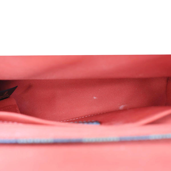 LOUIS VUITTON Croisette Damier Ebene Crossbody Bag Brown