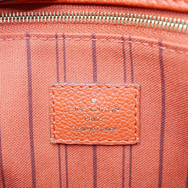 LOUIS VUITTON Metis Hobo Monogram Empreinte Shoulder Bag Red