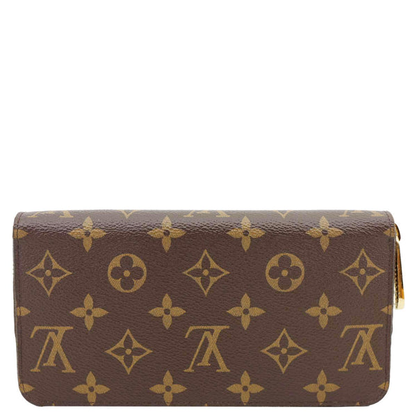 LOUIS VUITTON Monogram Canvas Zippy Wallet Rose Ballerine