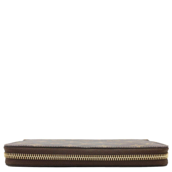 LOUIS VUITTON Monogram Canvas Zippy Wallet Rose Ballerine