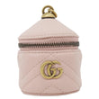 GUCCI GG Marmont Leather Key Chain Pink 725109