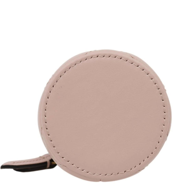 GUCCI GG Marmont Leather Key Chain Pink 725109